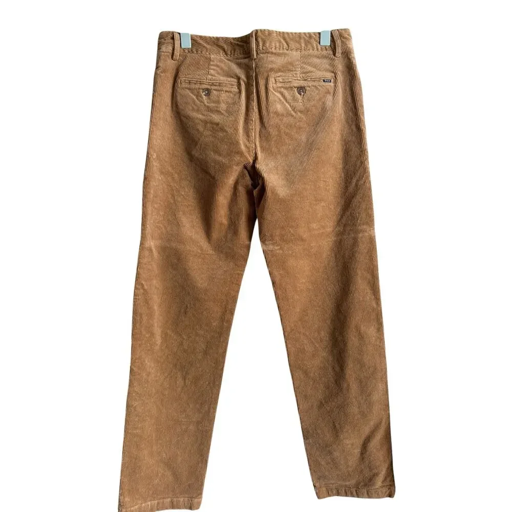 NWT Polo Ralph Lauren Boys Tan Khaki Corduroy Pants Size 18 Straight Fit